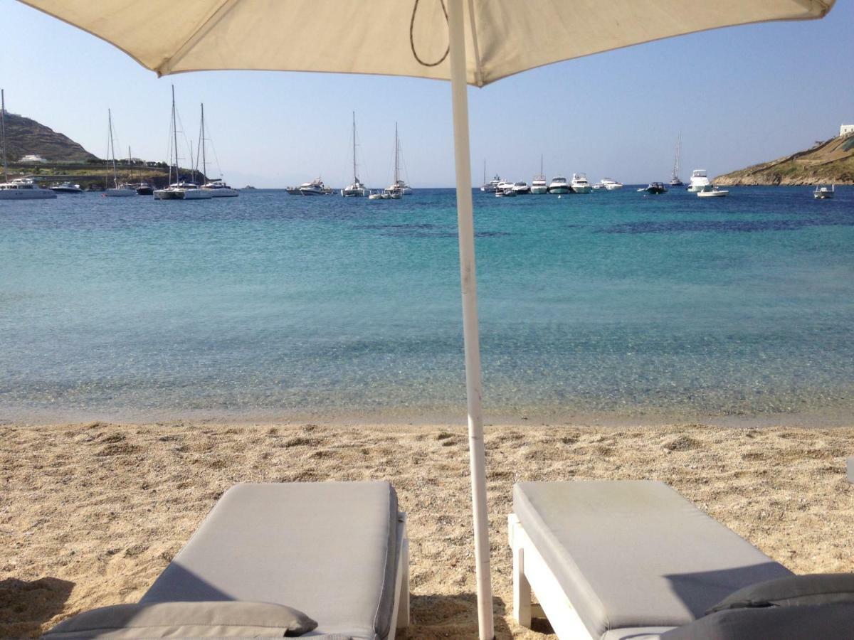 Magical Ornos! Beach House!Beach 1' Walk-Mykonos Town 2Km Buitenkant foto