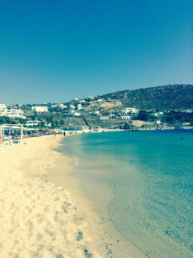 Magical Ornos! Beach House!Beach 1' Walk-Mykonos Town 2Km Buitenkant foto