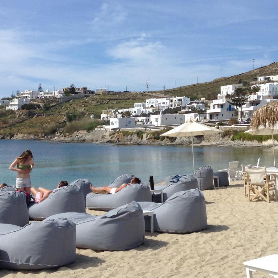 Magical Ornos! Beach House!Beach 1' Walk-Mykonos Town 2Km Buitenkant foto